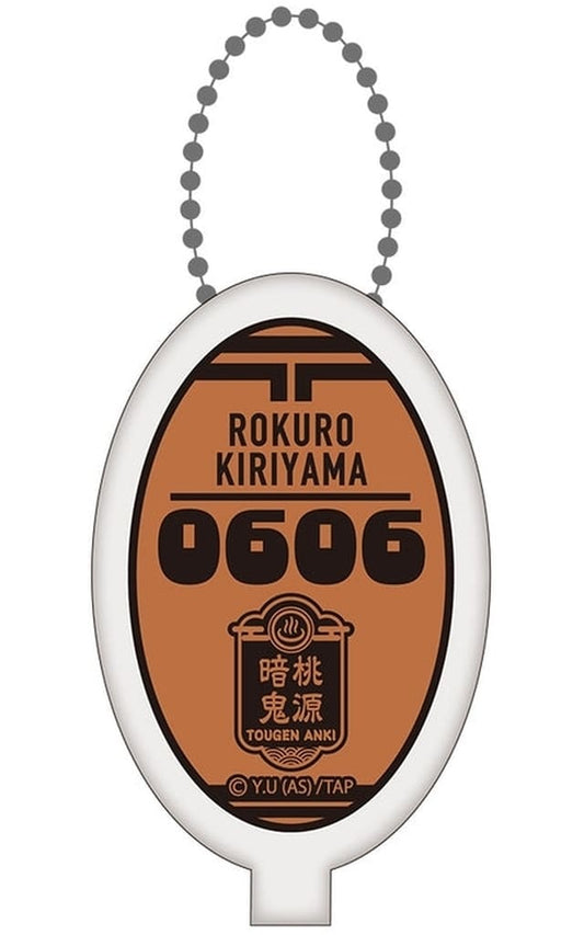 Tougen Anki Rokuro Kiriyama Rubber Coin Case Yukemuri Biyori Phrase