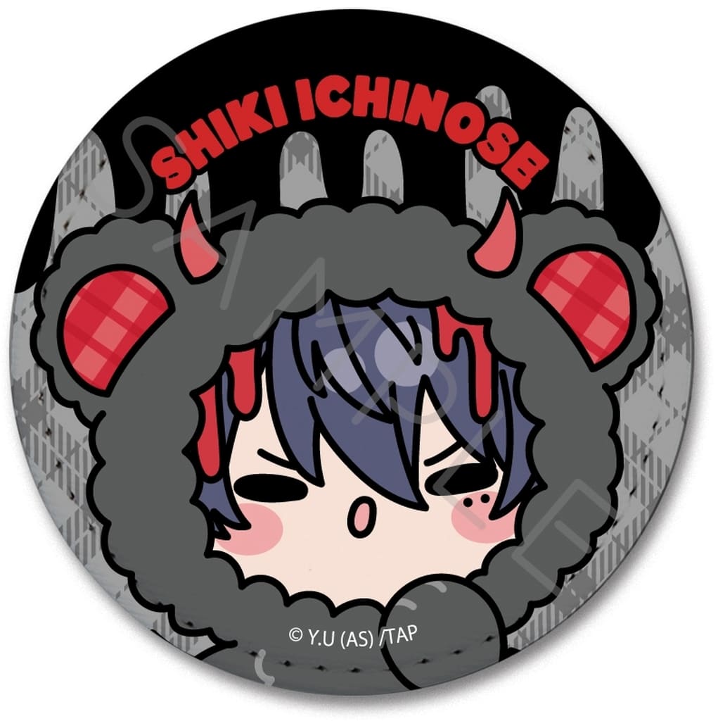Tougen Anki M-OA Shiki Ichinose Vol.5 Leather Badge (Round) - Shinkoh Innovation
