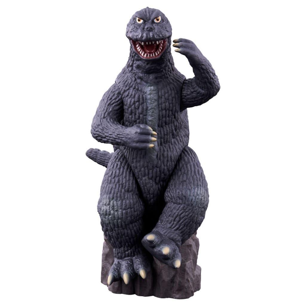 Godzilla (1965) Movie Monster Series Yakudou Pose Figure - Godzilla Pre-owned Figure - Bandai