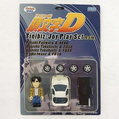 Initial D Ryosuke Takahashi Tinybits Joy Play Set Figure Set - SEGA