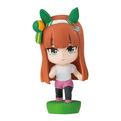 Umamusume Pretty Derby Silence Suzuka (Pink) Hug Cot Trading Figure - Bandai (Pre-owned)