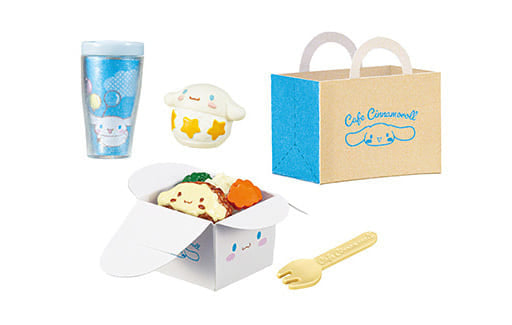 Sanrio Cinnamoroll Rement Miniature Figure Sky Terrace Cafe Pre-owned Re-Ment - Re-Ment