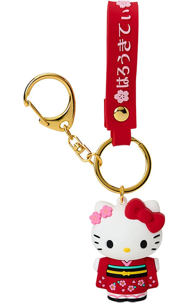 Hello Kitty Standing Keychain in Kimono, Sanrio Characters - Sanrio (Pre-owned)