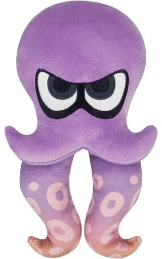 Splatoon Purple Octopus ALL STAR COLLECTION S-Size Plush - Sanei Boeki
