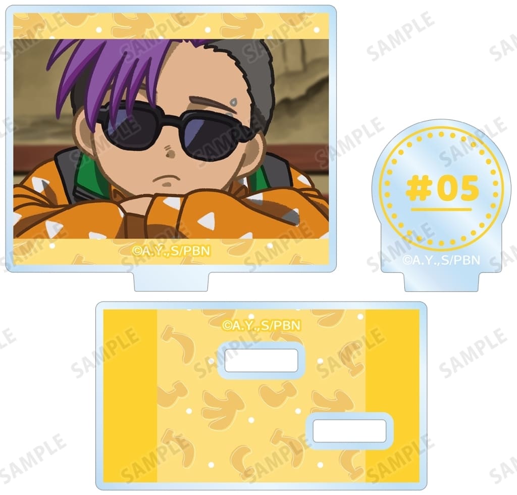 Banana Fish Shorter Wong Trading Yuru-Koma Acrylic Stand with Parts - Arma Bianca