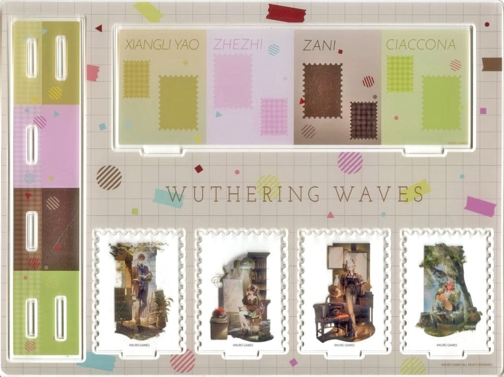 Wuthering Waves BOOKOFF Collaboration Acrylic Diorama - A3
