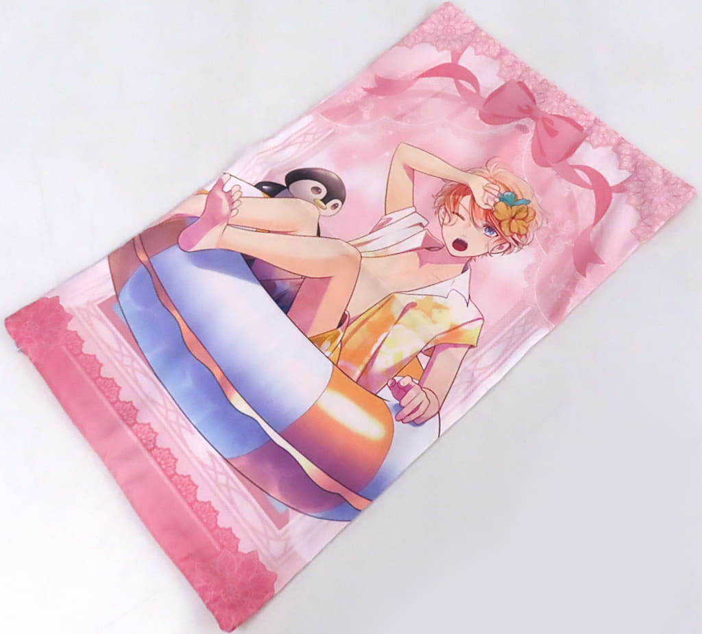 Shu Sakamaki Cushion Cover Diabolik Lovers MILLENNIUM BEACH Lottery Prize A4 - Rejet (Pre-owned)