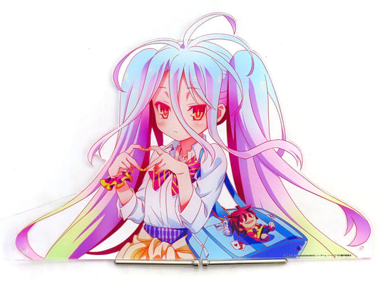 No Game No Life Shiro POP UP SHOP Oversized Die-Cut Acrylic Panel - Arma Bianca