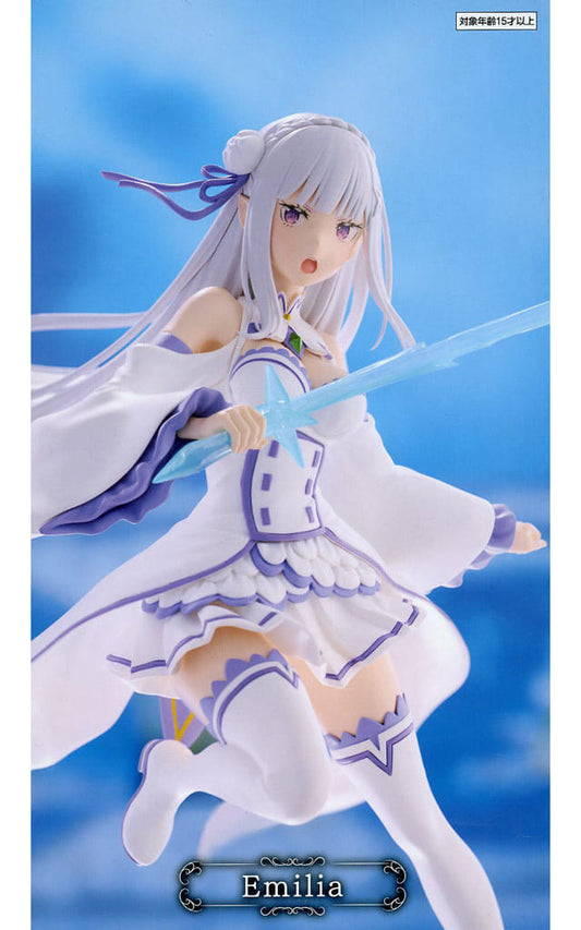 Re:Zero Emilia Royal Selection Candidates and Knights - Emilia Faction Figure - FuRyu