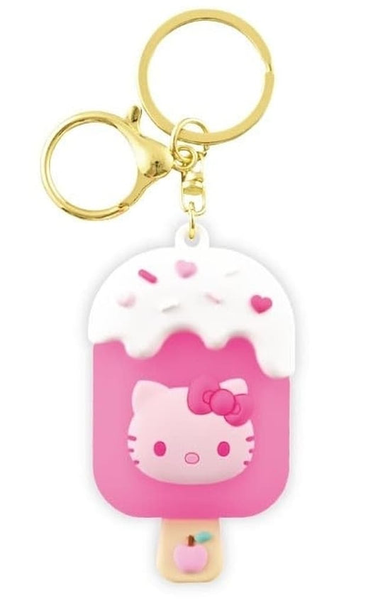 Sanrio Characters Hello Kitty Pink Ice Candy Keychain - Kurax