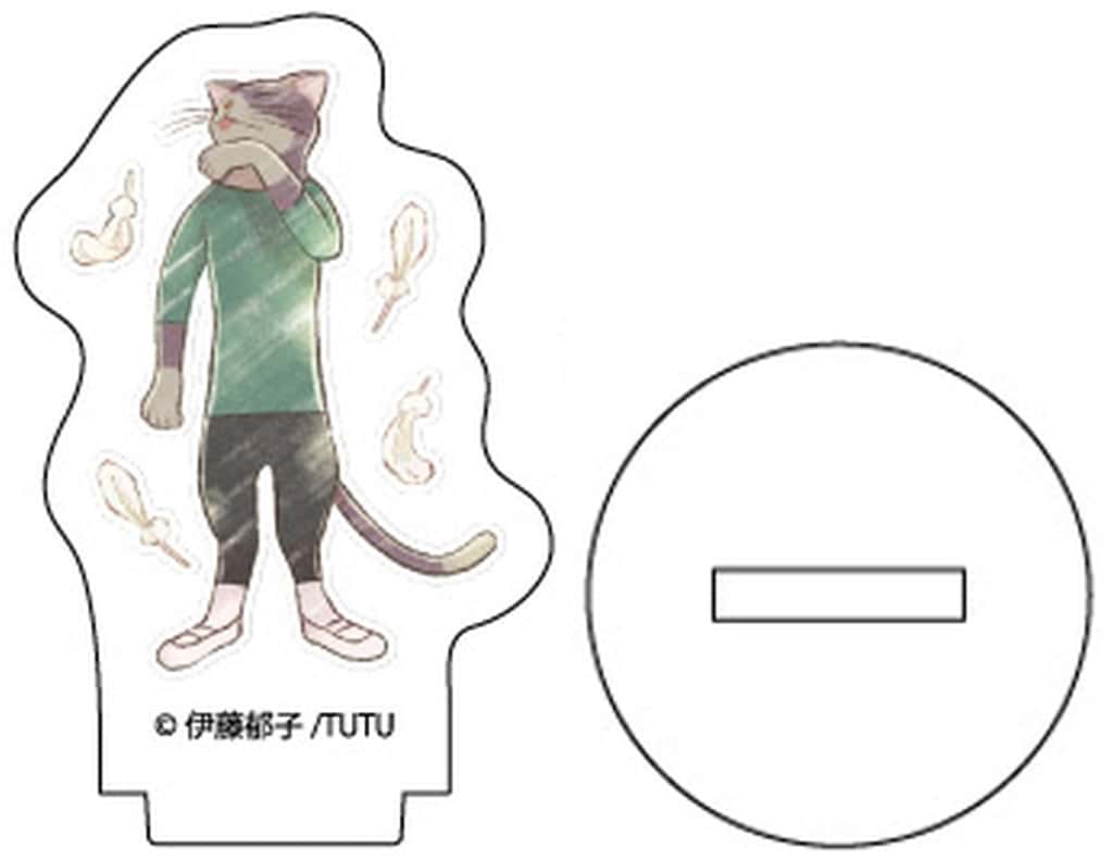 Princess Tutu Mr. Cat Acrylic Stand Petit Graf Art Illustration Ver. - A3