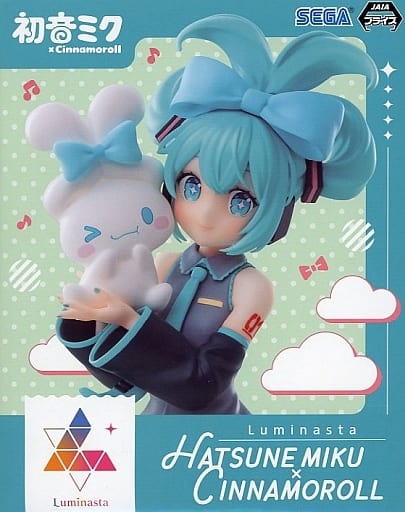 Hatsune Miku x Cinnamoroll Luminasta Figure, Hatsune Miku Series, Hatsune Miku - SEGA (Pre-owned, Box Damaged)