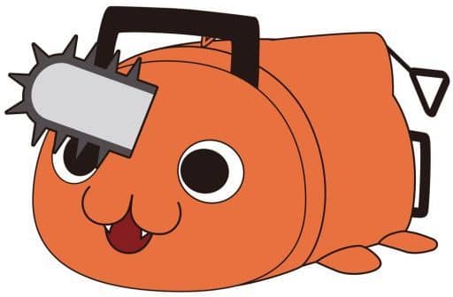 Chainsaw Man Pochita Potecoro Mascot Keychain Plush (Pre-owned)