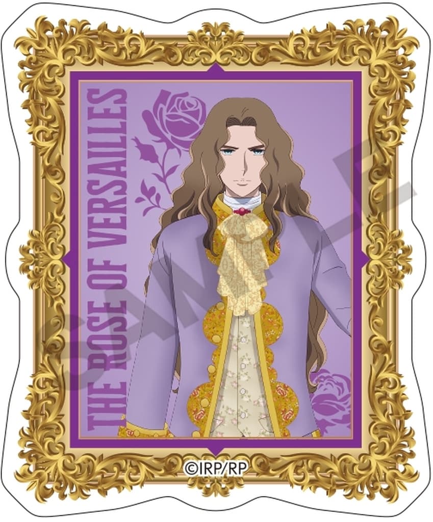 Florian de Jarjayes Acrylic Magnet, The Rose of Versailles (Berusaiyu no Bara) - Kurakkusu