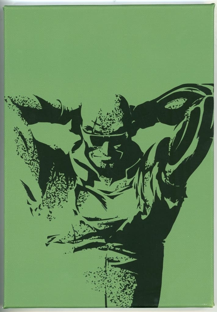 Cowboy Bebop Jet Black Character Fine Board C Art Board