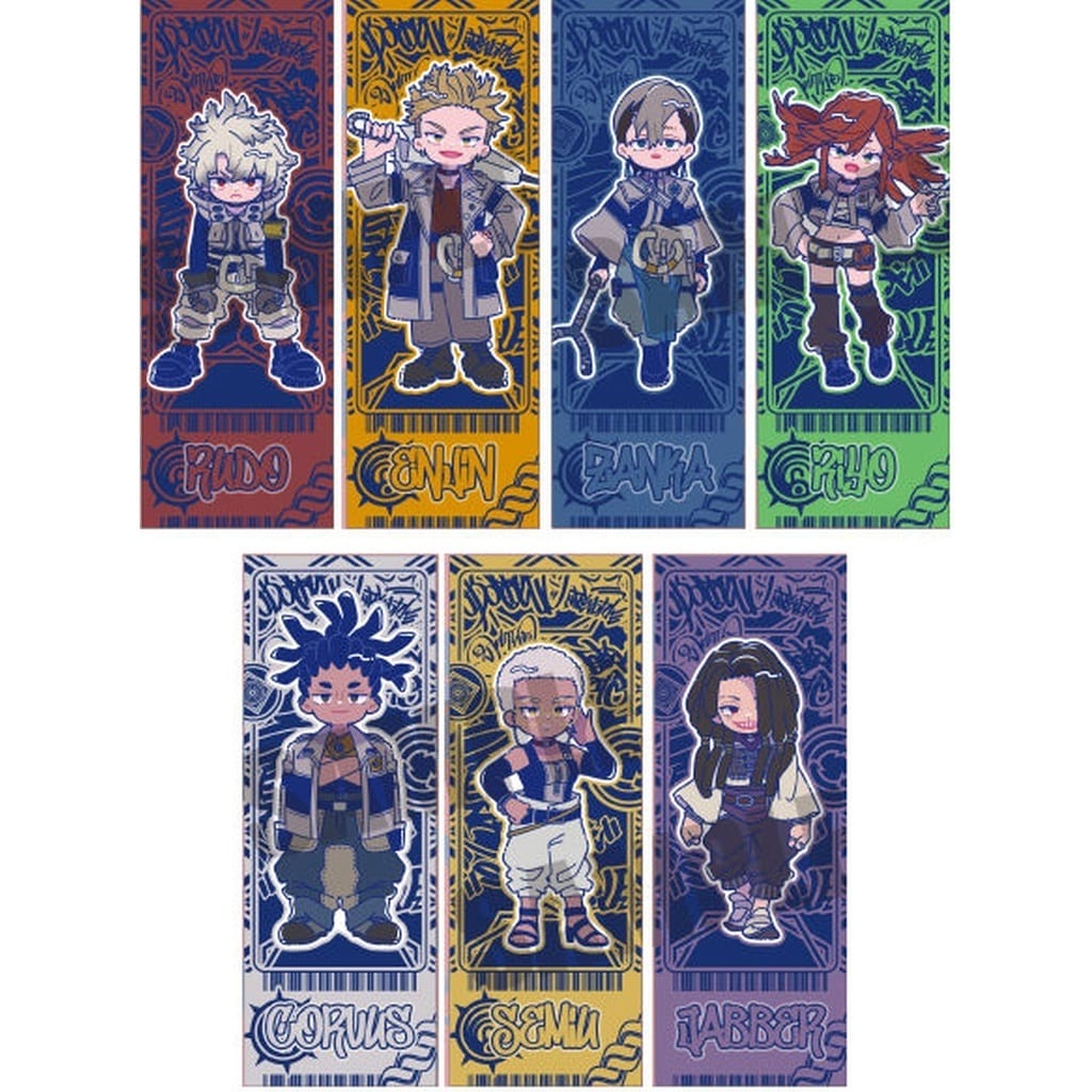 Gachiakuta Nyu-Toro Collection Card Set (7 Types) Trading Cards Character Goods - MENEGI