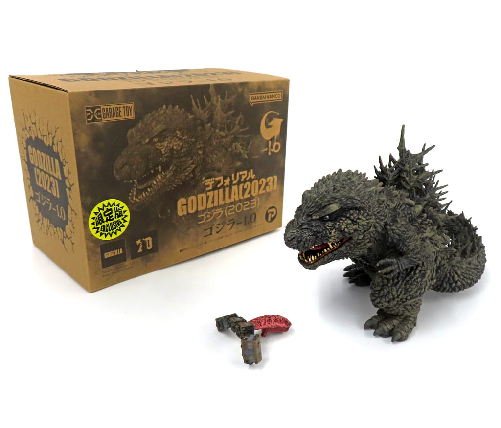Godzilla Defo-Real Series Godzilla (2023) Shonen Rick Limited Edition Figure (Godzilla Minus One) - Plex