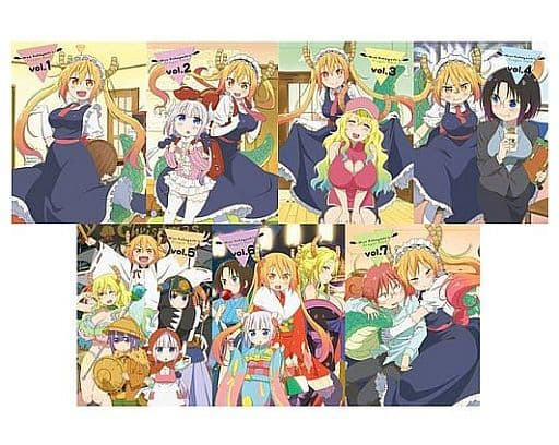 Miss Kobayashi's Dragon Maid Initial Edition Complete 7-Volume Video Set