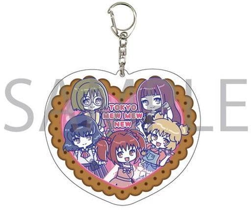 Tokyo Mew Mew Candyart Big Acrylic Keychain Mew Mew Nyu - A3