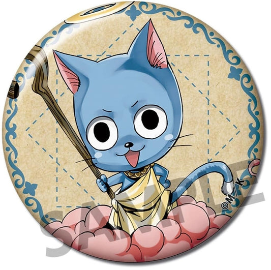 Fairy Tail Happy Trading Can Badge Pre-owned - Hobby Stock