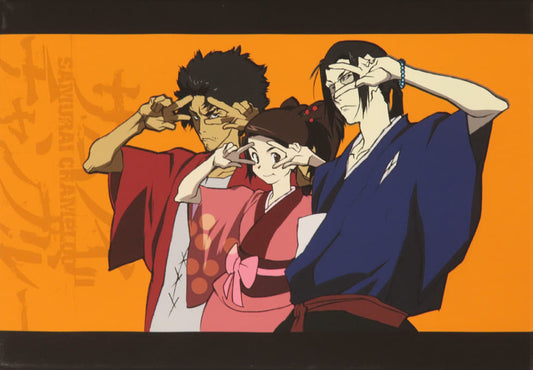 Samurai Champloo Canvas Hi-Res Reproduction Art Character Fine Board Oshi Chare Lottery A01 Prize - Smarprise