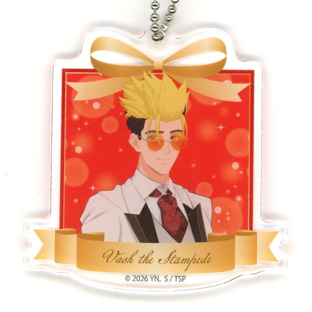 Vash the Stampede Acrylic Keychain 03 Illustrated by eeo cafe Trigun STARGAZE Anime Collab - A3