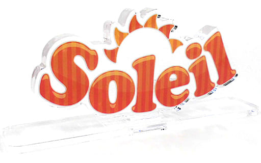 Aikatsu! Soleil Logo Display DX Acrylic Goods Premium Bandai Exclusive - Bandai