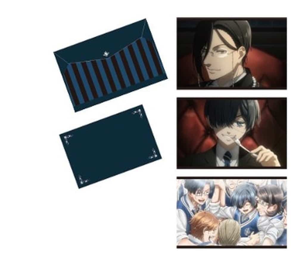 Black Butler: Public School Arc Mini Card Set B (6 Pieces)