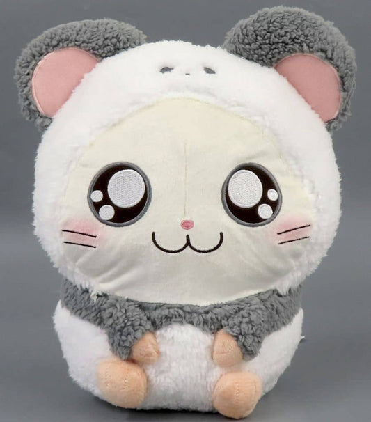 Hamtaro Panda-kun Panda-san BIG Plush (approx. 28cm) Tottoko Hamutaro - FuRyu (Pre-owned)