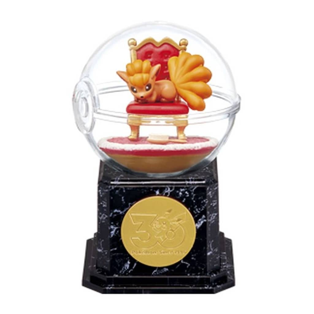 Vulpix Pokémon Terrarium Collection 10 Pokémon 30th Anniversary Ver. Figure - Re-Ment (Pre-owned)