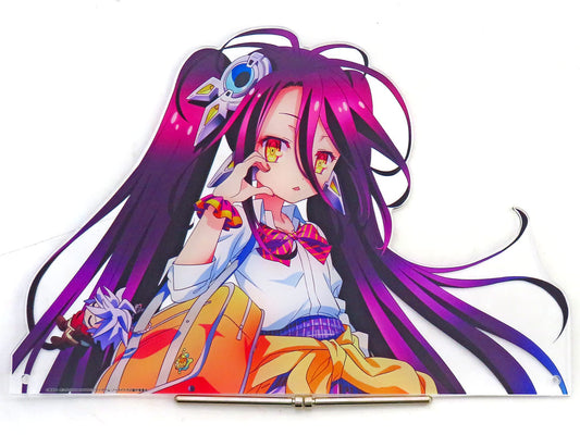 No Game No Life Schwi Dola Gal Uniform Ver. Oversized Die-Cut Acrylic Panel - Arma Bianca