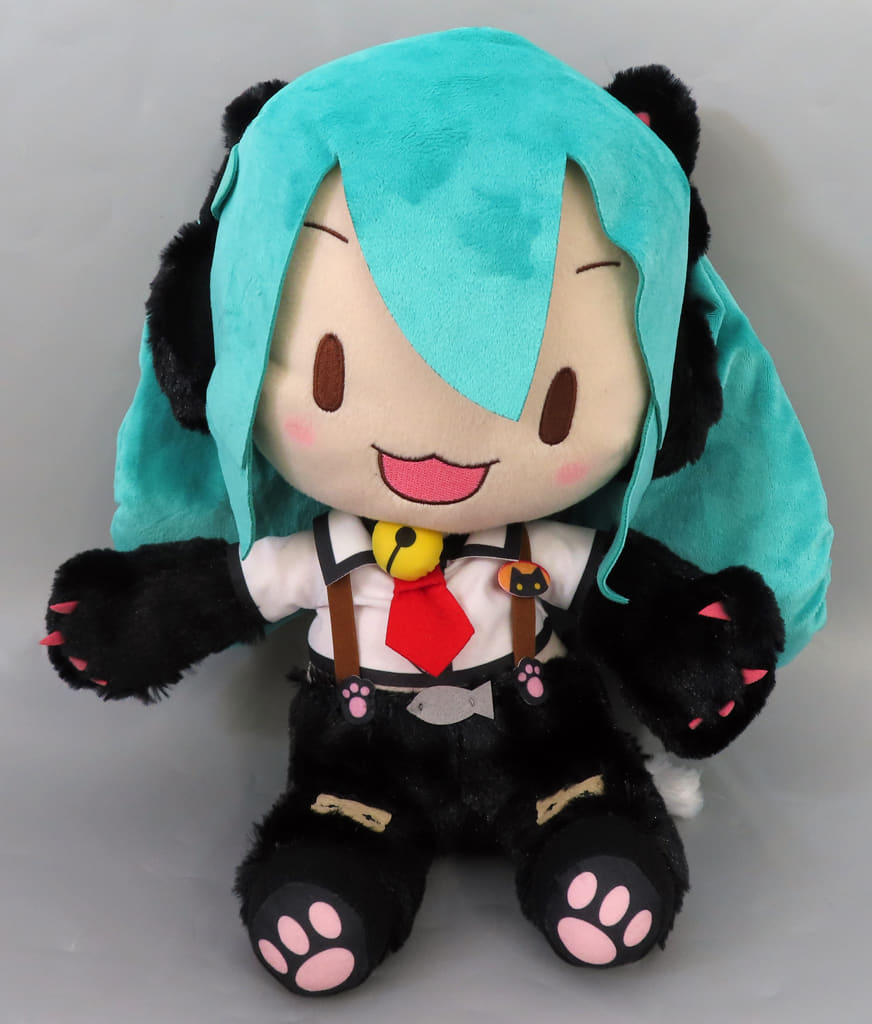 Hatsune Miku Nyanko Fuwa Puchi LL Plush - SEGA