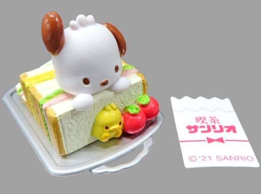 Pochacco Volume Sandwich Sanrio Characters Secret Mascot Cafe Sanrio Plush - Sanrio