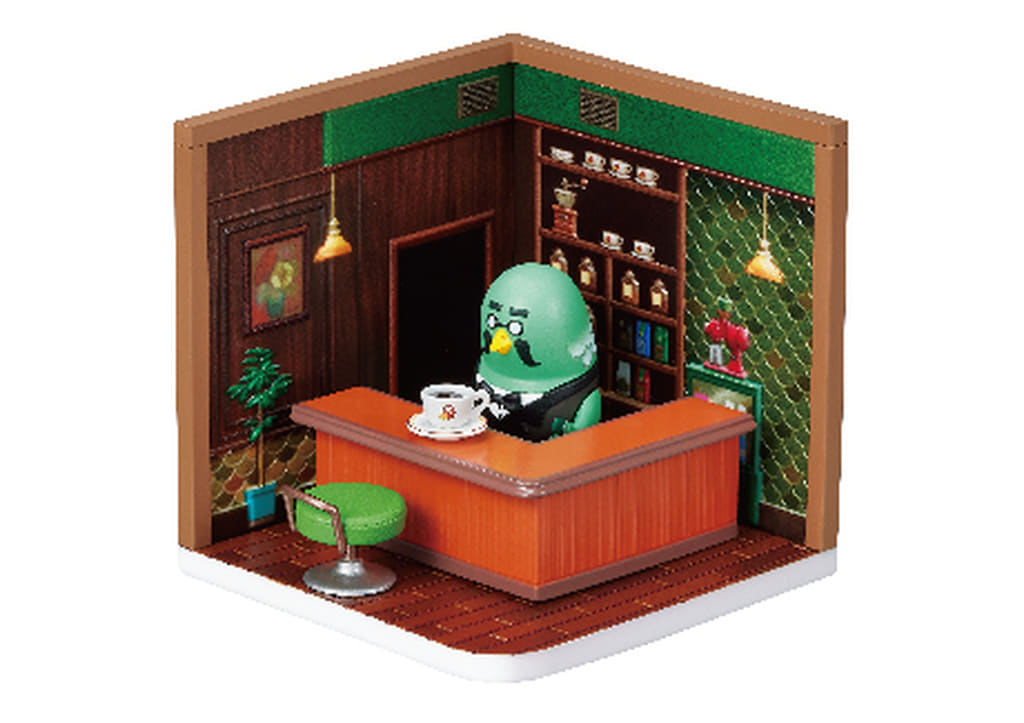 Animal Crossing Brewster Happy Room Trading Figure - Re-Ment