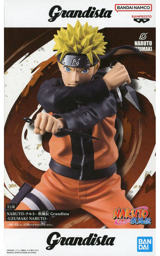 Naruto Naruto Uzumaki Grandista Figure - Banpresto