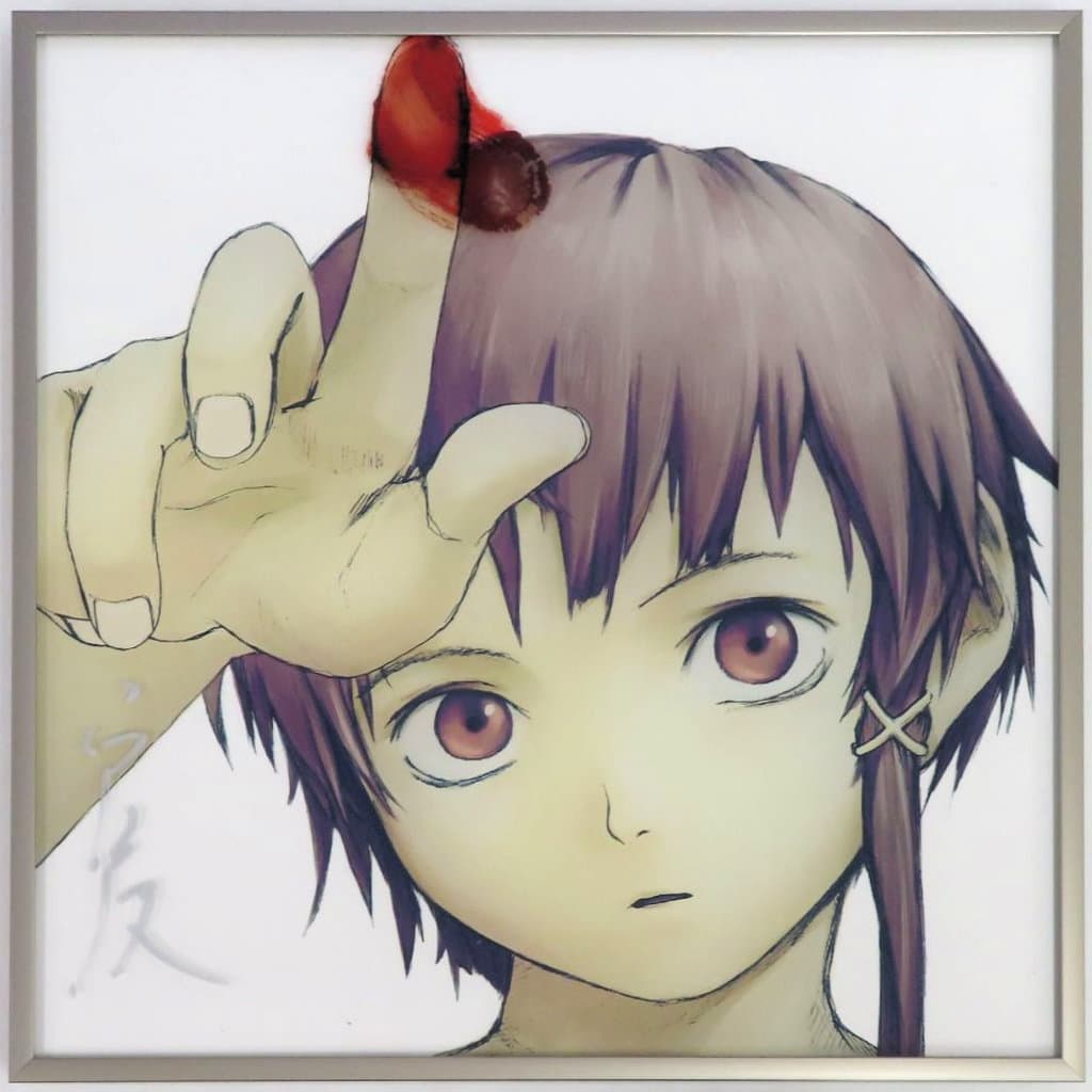 Serial Experiments Lain Lain Iwakura Enkan Kiten: Yoshitoshi Abe 30th Anniversary Exhibition Photo Acrylic (Small)