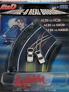 Initial D AE86 vs FC3S Real Diorama Model Car - SEGA