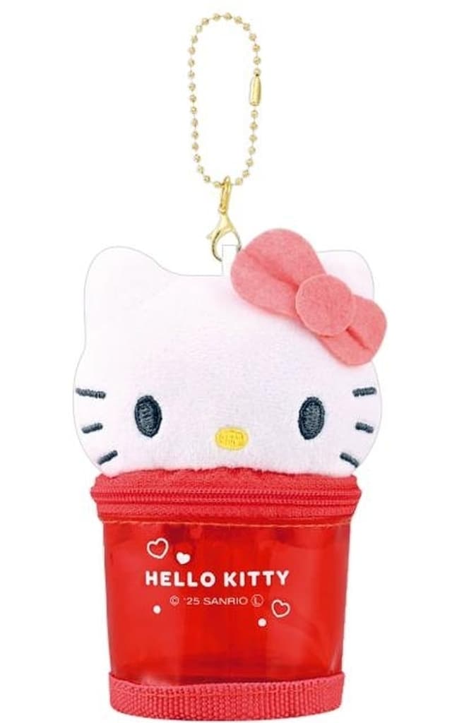 Hello Kitty Cafe Nuiguru Pouch Keychain Sanrio Characters Keychain