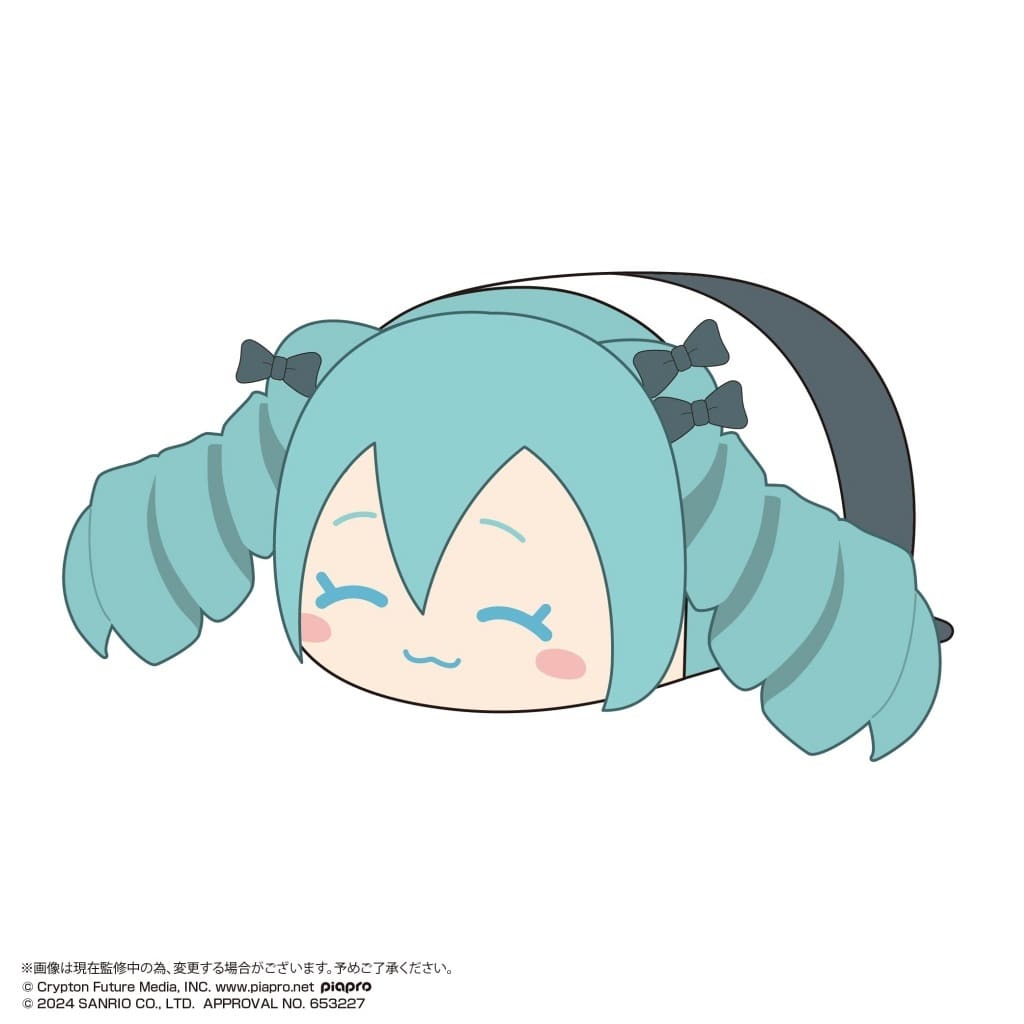 Hatsune Miku Pote Coro Mascot M Size 2 Plush (Ojisumashi) x Cinnamoroll - Hatsune Miku Plush (Pre-owned)