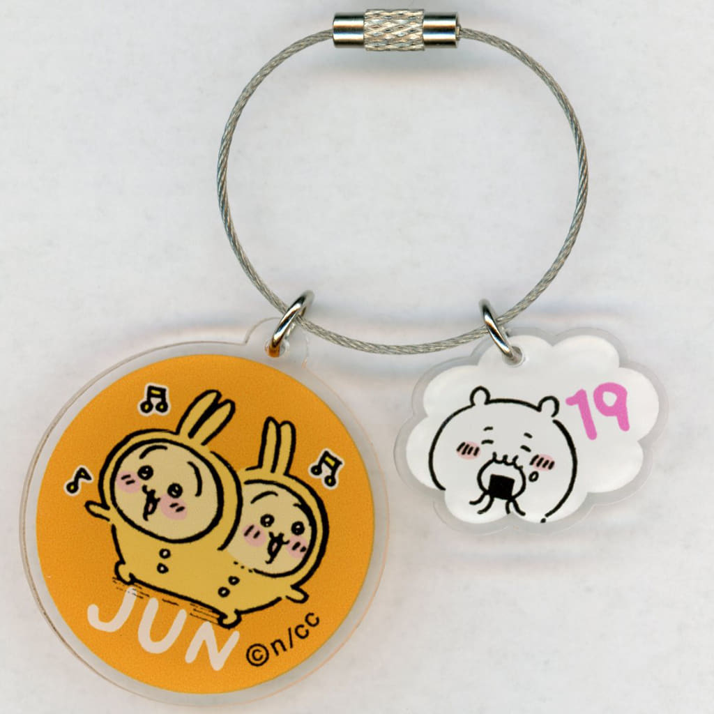 Chiikawa Usagi Chiikawa 365days Acrylic Key Holder Keychain (Pre-owned)