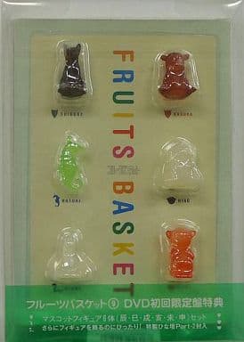 Fruits Basket Dragon, Snake, Dog, Boar, Sheep & Monkey Mascot Figure 6-Piece Set