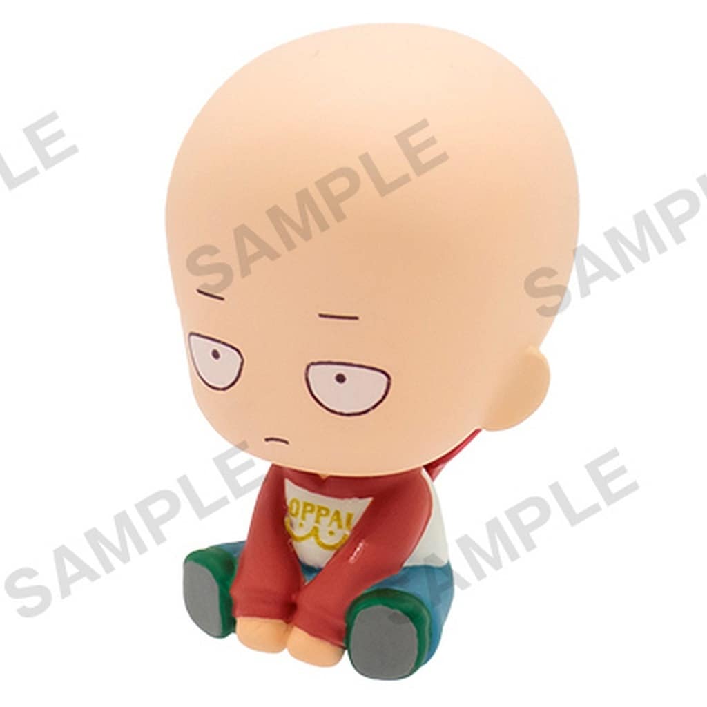 One-Punch Man Saitama (OPPAI Hoodie Ver.) Petatto Nejimaki Mascot vol. 2 Figure - Bushiroad Creative