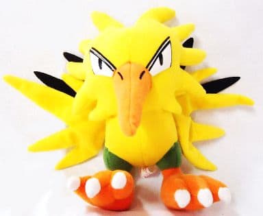 SANDA Zapdos, Pikachu & Legendary Pokémon Big Size Plush - Banpresto