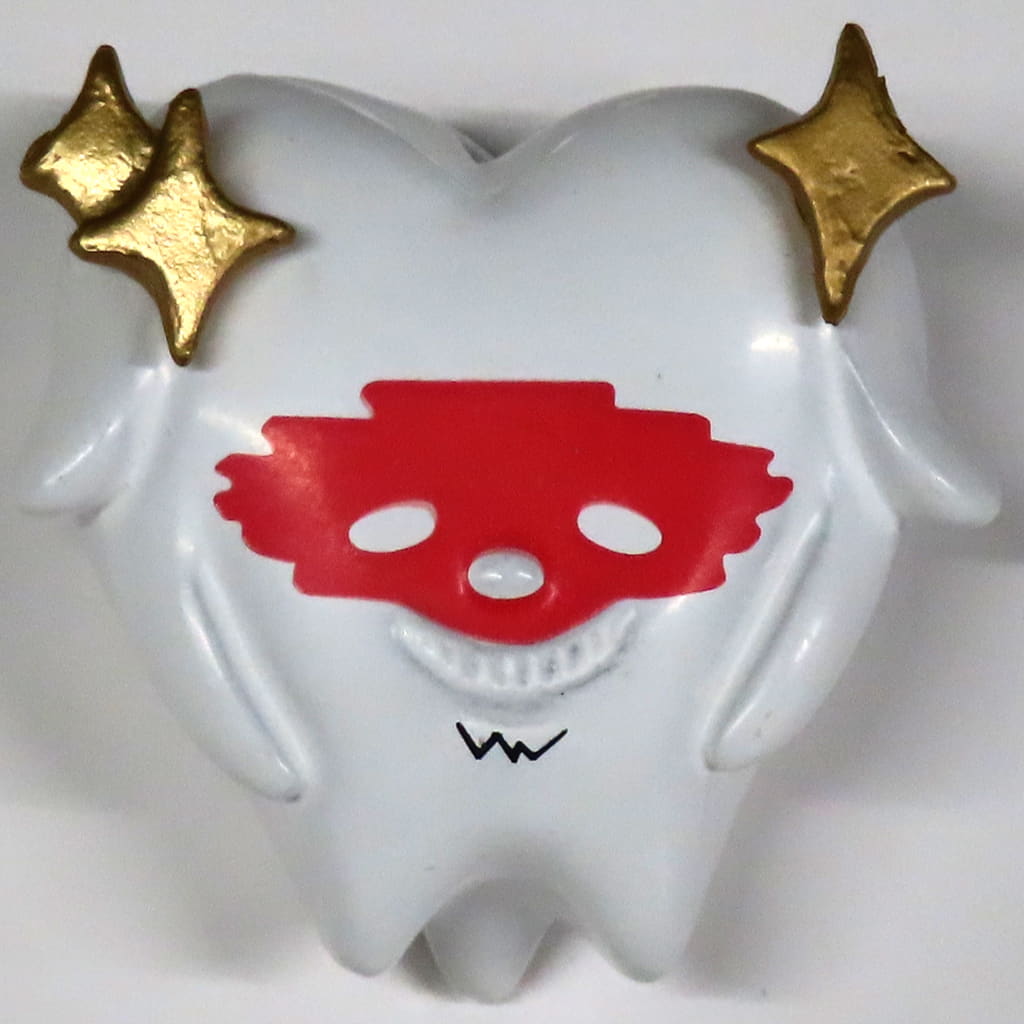Cells at Work! Shiro Enamel (Enamel / Healthy) Trading Figure, Cells Animal - Stand Stones