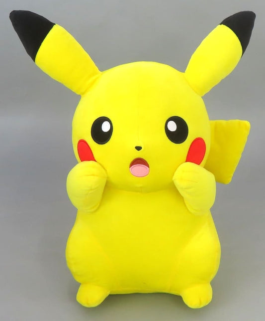 Pokémon Pikachu Mechamofu Gutto Plush Surprised Ver. (Pre-owned) - Banpresto