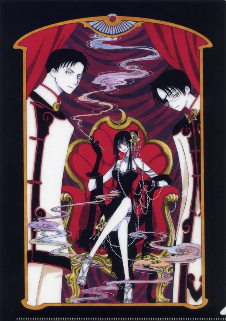 xxxHOLiC B (3 Characters) A4 Single Clear File - Movic
