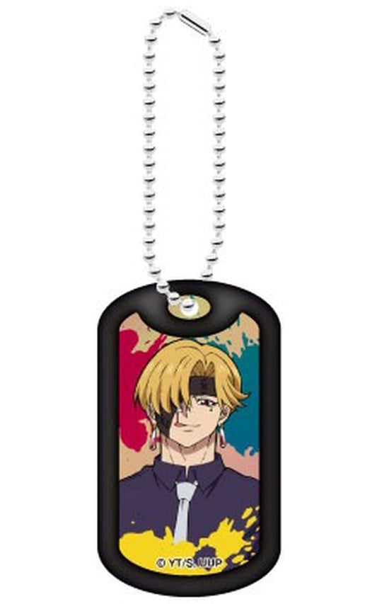 Undead Unluck Lippu Tristan Trading Acrylic Dog Tag Keychain Pre-owned