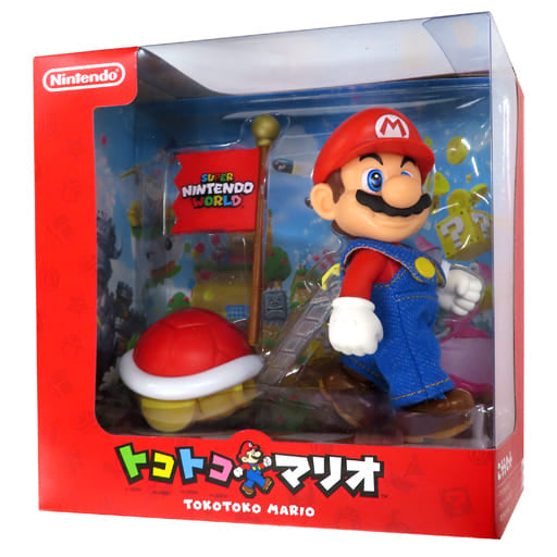 Super Mario Mario Tokotoko Mario Shell Set, 3-Piece Figure Set — Universal Studios Japan Exclusive