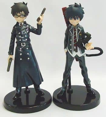 Blue Exorcist Rin Okumura Yukio Okumura Half Age Characters Metallic Color Ver. Jump Festa 2012 Figure Set - Bandai