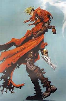Trigun Calendar 2000 Wall Calendar, 10 Sheets, Pre-owned